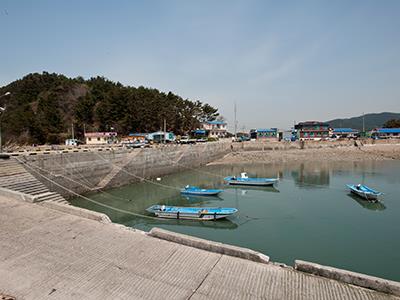 방파제 위에서 바라본 벌말포구 썸네일 이미지